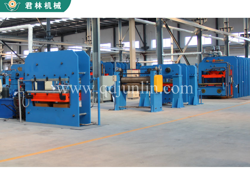 Conveyor belt production line