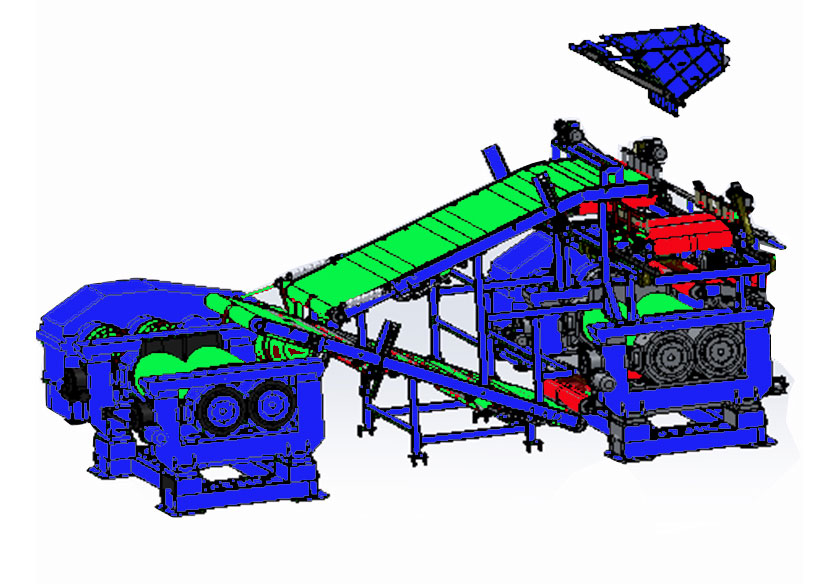 Open Mixing Mill Cycle Mixing Device